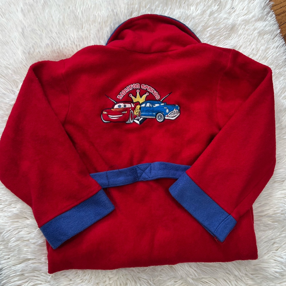 Disney Cars boy Kid Robe size 6/7 - Picture 3 of 7